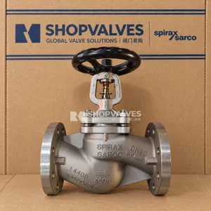 Spirax Sarco BSA6T DN80 válvula de globo con fuelle