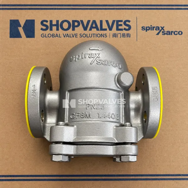 Spirax Sarco FTS14-4.5/10/14 purgador de vapor de boya de acero inoxidable austenítico, conexión bridada PN16/PN25