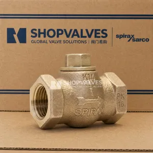 Spirax Sarco LCV1 válvula de retención de elevación de bronce