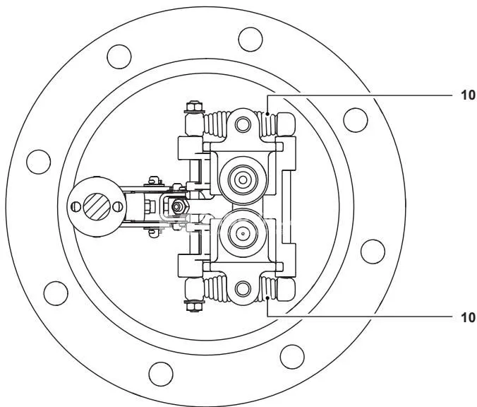 Spirax Sarco MFP14 Spirax Sarco 1361282 / 1360180 Kit de resortes y ejes conjunto de resortes elemento 10 en mecanismo interno