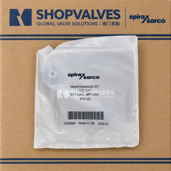 Spirax Sarco BPT13/AV13 Kit de mantenimiento de cápsula y asiento