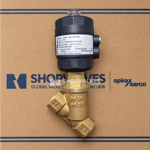 斯派莎克 Spirax Sarco PF51G 青铜气动活塞开关角阀