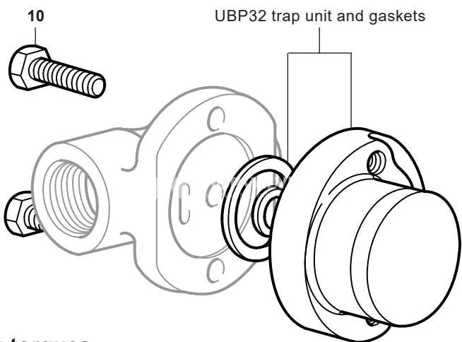 斯派莎克 Spirax Sarco UBP32 备件分解图