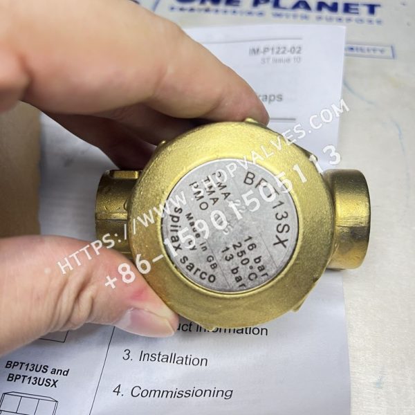 Spirax Sarco Spirax Sarco BPT13SX/BPT13AX Brass Trap