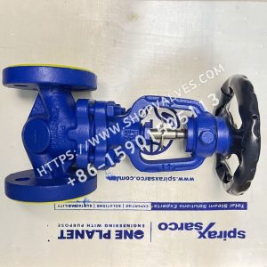 Spirax Sarco BSA2T Válvula de globo con cierre de fuelle DN15 PN16 Positivo