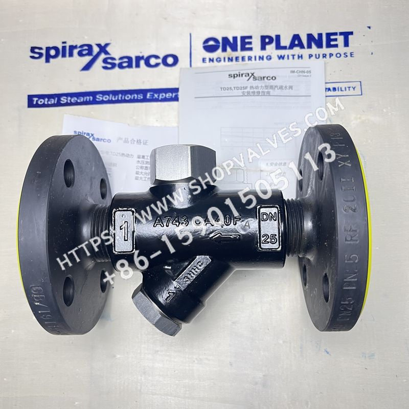 Spirax Sarco TD25/TD25F Thermodynamic Steam Trap, Flanged - SHOPVALVES