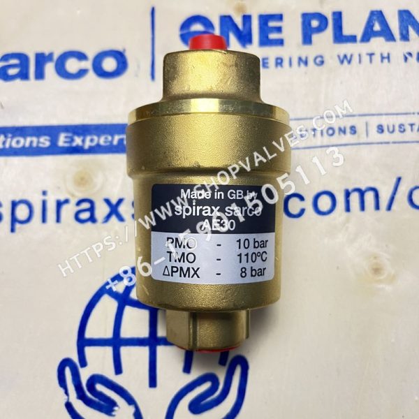 Spirax Sarco AE30 1/2" válvula de purga automática para sistemas de líquidos