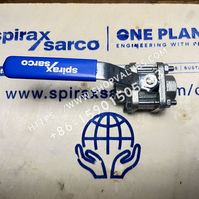 Válvula de bola Spirax Sarco 1/2" M10S2 RB Lado frontal