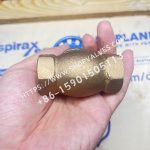 Запорный клапан Спиракс Сарко Spirax Sarco HV3 1/2\" — вид снизу
