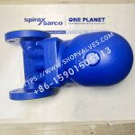 Purgador de vapor de flotador Spirax Sarco DN40 FT43-10 de hierro fundido