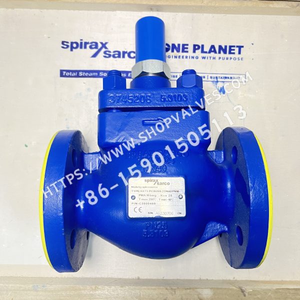 Spirax Sarco DN40 KE73 Kvs 25 PN16 front view