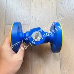 Placa de características de Spirax Sarco TD32F de conexión bridada, purgador de vapor termodinámico DN25 PN40
