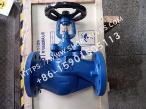 Spirax Sarco BSA3T DN80 válvula de globo con fuelle