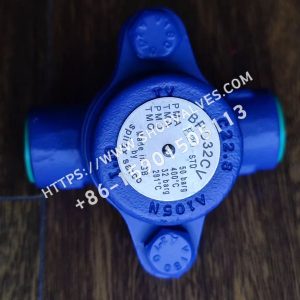 Purgador termostático de vapor con equilibrio de presión Spirax Sarco BPC32CV de acero al carbono