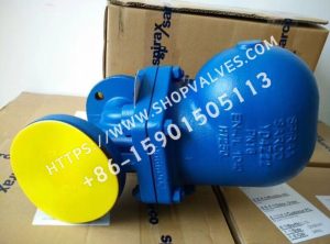 Purgador de vapor de flotador Spirax Sarco FT43-4.5 DN40 de hierro fundido