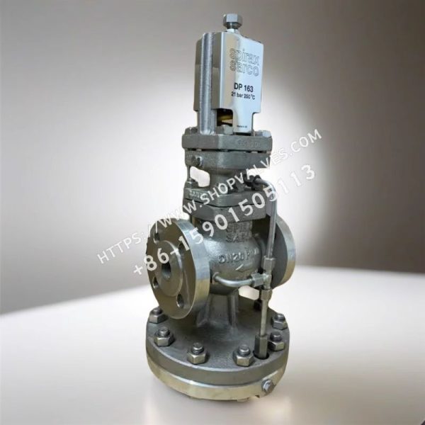 Spirax Sarco DP163/DP163G válvula reductora de presión pilotada con cuerpo de acero inoxidable