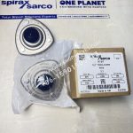Spirax Sarco BTM7 1/2" TRI-CLAMP válvula de purga de vapor termostática sanitaria de acero inoxidable para aplicaciones limpias, embalaje completo
