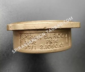 Válvula de retención de disco de bronce Spirax Sarco DCV1 tipo wafer