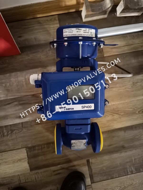 Монтажная схема электрического интеллектуального позиционера Spirax Sarco SP400