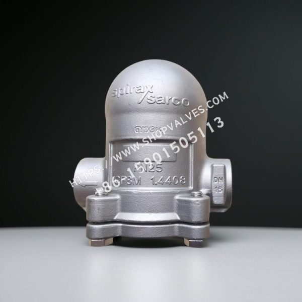 Purgador de boya de acero inoxidable austenítico Spirax Sarco CAS14 para aire y gases