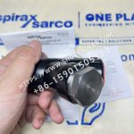 Vista lateral de purgador de vapor termodinámico roscado Spirax Sarco 1/2" TD16