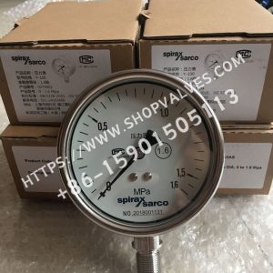 Manómetro de presión Spirax Sarco 0-1.6bar