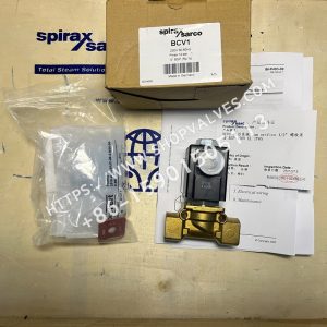Spirax Sarco BCV1 1/2 "BSP 230V Válvula solenoide de drenaje - Embalaje y productos