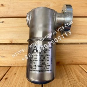 Armstrong 2011 purgador de vapor de cubeta invertida de acero inoxidable